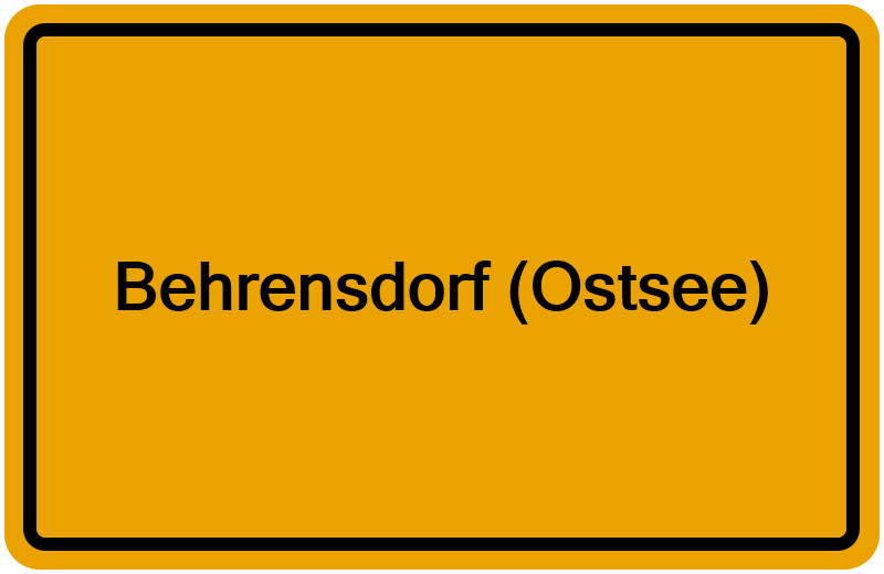 Handelsregister Behrensdorf (Ostsee)